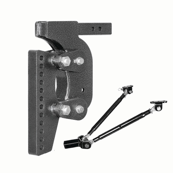 Torsion Flex 2.5" Shank W/ 2" Weight Distribution Bar & Stabilizer